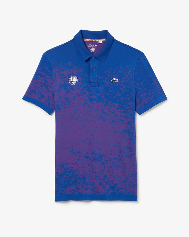 Camisa Polo Lacoste Manga Curta Em Modelagem Slim Sport - Azul